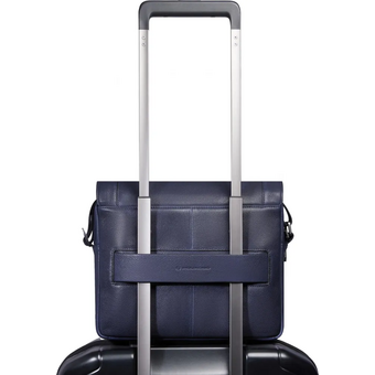  Сумка Piquadro Cronus CA4828S134/BLU мужская, кожа, синий 
