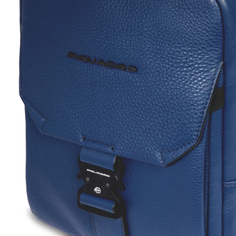  Сумка мужская Piquadro Than (CA3084S135/BLU) кожа натуральная, синий 