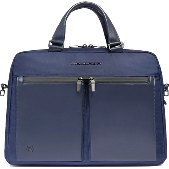 Сумка деловая Piquadro Orion CA6623S136/BLU ткань, синий 