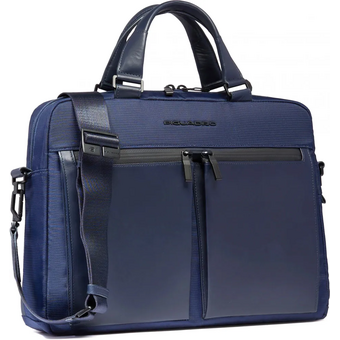  Сумка деловая Piquadro Orion CA6623S136/BLU ткань, синий 
