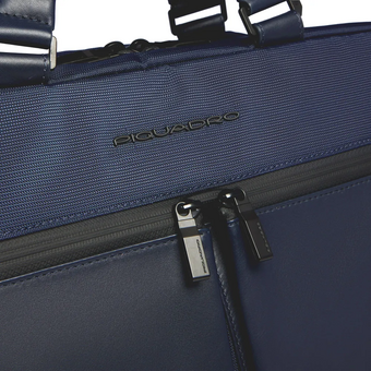  Сумка деловая Piquadro Orion CA6624S136/BLU ткань, синий 