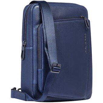  Сумка мужская Piquadro Cronus (CA1816S134/BLU) кожа натуральная, синий 