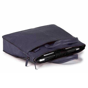  Сумка деловая Piquadro Black Square (CA4021B3/BLU4) кожа натуральная, синий 