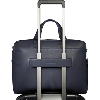  Сумка деловая Piquadro Cronus CA6025S134/BLU кожа, синий 