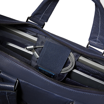  Сумка деловая Piquadro Cronus CA6025S134/BLU кожа, синий 
