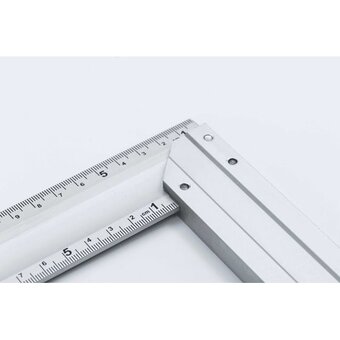  Угольник строительный ALUKOMTOOLS 211513400A алюминиевый 