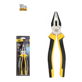  Плоскогубцы Deli DL0003 200мм 
