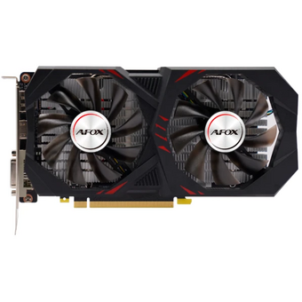  Видеокарта Afox GTX1660TI 6GB (AF1660TI-6144D6H7-V6) GDDR6 192bit DVI DP HDMI 2Fan RTL 