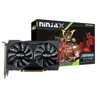  Видеокарта Ninja (Sinotex) GTX1050Ti 4GB NF105TI45F 128-bit GDDR5 DVI-D HDMI DP 