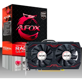  Видеокарта Afox RX580 Gaming 8GB (AFRX580-8192D5H1-V2) GDDR5 256bit DP DVI HDMI 2Fan RTL 