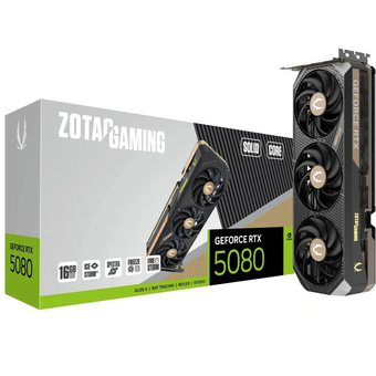  Видеокарта Zotac Nvidia GeForce RTX 5080 Solid Core 16ГБ (ZT-B50800D2-10P) GDDR7, Ret 