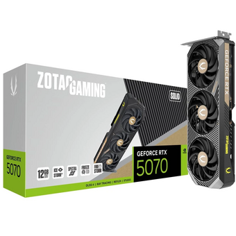  Видеокарта Zotac Nvidia GeForce RTX 5070 Solid 12ГБ (ZT-B50700D-10P) GDDR7, Ret 