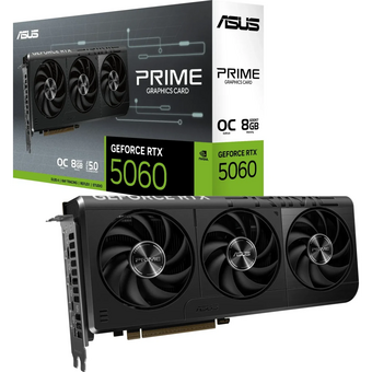  Видеокарта ASUS RTX5060 (Prime-RTX5060-O8G) (90YV0N10-M0NA00)/HDMI DP*3 8G D7 