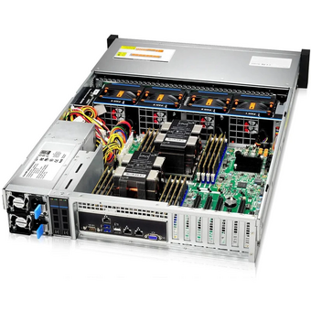  Корпус Gooxi RMC2112-670-HS-D (0.94.002.0115), 2U 12bay chassis,direct backplane rear 2*2.5"SAS/SATA 