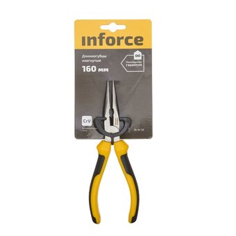  Длинногубцы изогнутые Inforce 06-18-08 160мм 