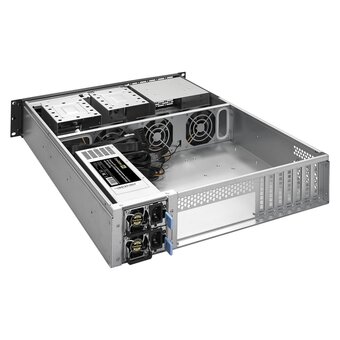  Корпус ExeGate Pro 2U550-06/2U2088 EX293873RUS RM 19", высота 2U, глубина 550, Redundant БП 2x550W, USB 