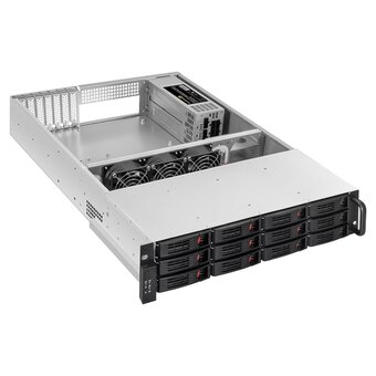  Корпус ExeGate Pro 2U660-HS12 EX294276RUS RM 19", высота 2U, глубина 660, Redundant БП 2x800W, 12xHotSwap 