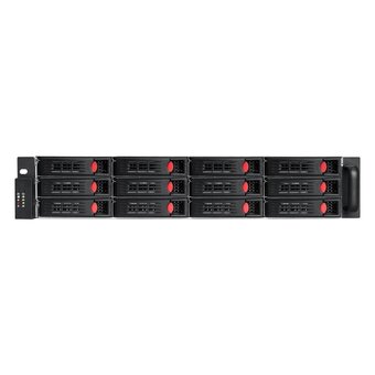  Корпус ExeGate Pro 2U660-HS12 EX294276RUS RM 19", высота 2U, глубина 660, Redundant БП 2x800W, 12xHotSwap 