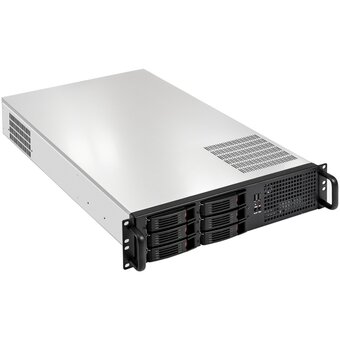  Корпус ExeGate Pro 2U660-HS06 EX294284RUS RM 19", высота 2U, глубина 660, Redundant БП 2x800W, 6xHotSwap, USB 