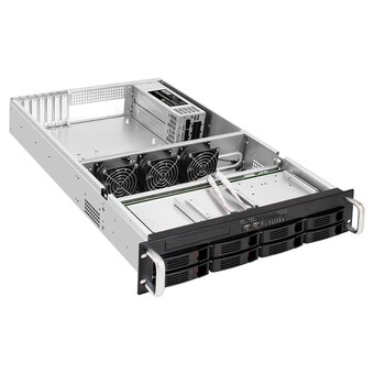  Корпус ExeGate Pro 2U660-HS08 EX294561RUS RM 19", высота 2U, глубина 660, Redundant БП 2x550W, 8xHotSwap, USB 