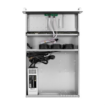  Корпус ExeGate Pro 2U660-HS08 EX294561RUS RM 19", высота 2U, глубина 660, Redundant БП 2x550W, 8xHotSwap, USB 