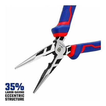  Длинногубцы WORKPRO WP231021 200 мм CR-V 