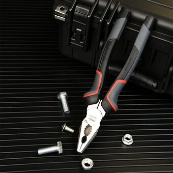  Плоскогубцы Deli DL0004 180мм, Cr-V 