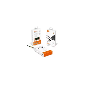 Кабель LDNIO LS421/ USB  Micro/ 1m/ 2.4A/ медь: 86 жил/ Угловой коннектор/ Нейлоновая оплетка/ Красный 