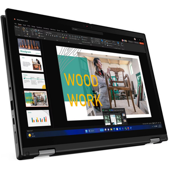  Ноутбук LENOVO ThinkPad L13 2-in-1 Gen 5 (21LNA02DCD) 13.3" WUXGA (1920x1200)Touch IPS 300N, Ultra 5 135U, 16GB LPDDR5, 512GB SSD M.2, Intel Graphics 
