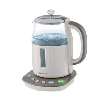  Электрочайник Endever KR-365G, бежевый 