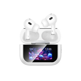  УЦ Наушники bluetooth HOCO EW79 Bright true wireless ANC touch screen белый (плохая упаковка) 