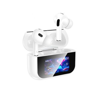  УЦ Наушники bluetooth HOCO EW79 Bright true wireless ANC touch screen белый (плохая упаковка) 