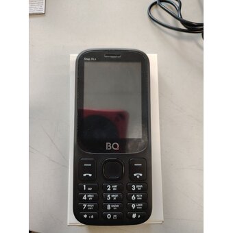  УЦ Мобильный телефон BQ 2820 Step XL+ Black (плохая упаковка, замена микрофона) 