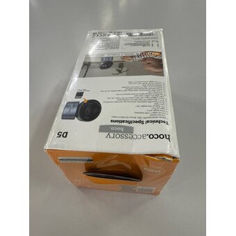  УЦ Камера видеонаблюдения HOCO D5 Indoor PTZ HD camera EU silvery gray (плохая упаковка) 