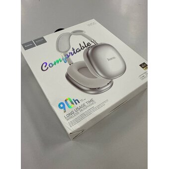  УЦ Наушники полноразмерные bluetooth HOCO W55 Pleasing BT headphones серебро (плохая упаковка) 