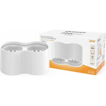  Светильник GAUSS Overhead HD032 2x12 Вт, 3000К, белый 