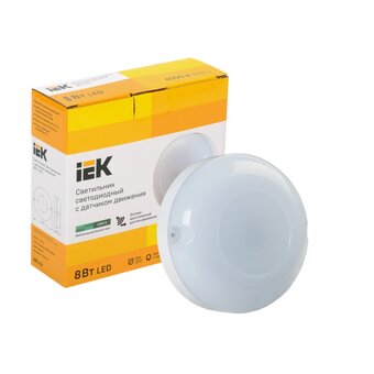  Светильник IEK ДПО 1001 (LDPO3-1001-008-4000-K01) 8Вт 4000K белый 