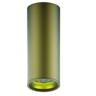  Светильник GAUSS Overhead HD002 12 Вт, 3000К, коричневый/золото 