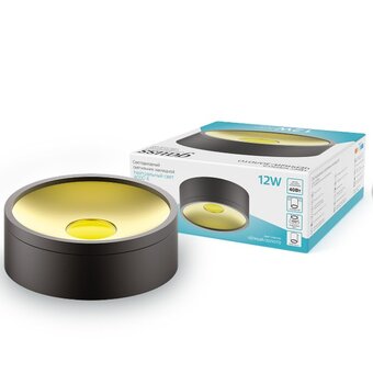  Светильник GAUSS Overhead HD040 12 Вт, 4000К, алюминий/золото 