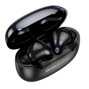  Наушники bluetooth BOROFONE FQ1 Plus Shine ANC+ENC Noise Reduction wireless черный 