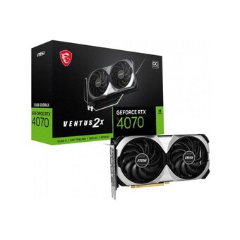  Видеокарта MSI NVIDIA GeForce RTX 4070 12Gb (RTX 4070 VENTUS 2X E 12G OC) 