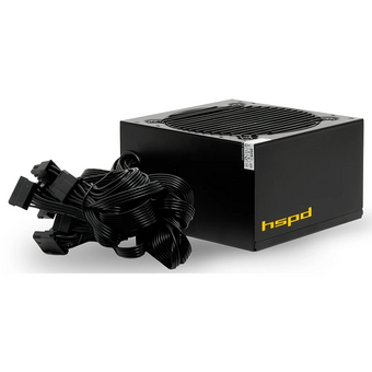 Блок питания HSPD HSK-600WN-BK 600W 80+ White (ATX, 2.52, Non-modular, 1x24(20+4)pin 500mm, 1xCPU 8(4+4)pin 550mm, 1xPCIe*2 8(6+2)pin 500+150mm   Блок питания HSPD HSK-600WN-BK 600W 80+ White (ATX, 2.52, Non-modular, 1x24(20+4)pin 500mm, 1xCPU 8(4+4)pin 550mm, 1xPCIe*2 8(6+2)pin 500+150mm