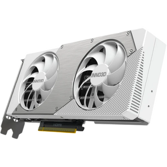  Видеокарта INNO3D RTX5070 Twin X2 ОС White 12GB (N50702-12D7X-195064W) GDDR7 192bit 3xDP HDMI 2Fan RTL 