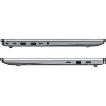  Ноутбук TECNO MegaBook K16SAA (71003300470) 16", IPS, Intel Core i3 1315U 1.2ГГц, 6 ядер, 8ГБ 256ГБ SSD, Intel UHD Graphics, Windows 11 Home, серый 
