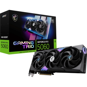  Видеокарта MSI RTX5060 8GB (RTX 5060 8G Gaming Trio OC) PCIE16 