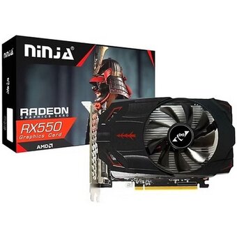  Видеокарта Ninja (Sinotex) RX550 8GB AKRX55085F GDDR5 128bit DVI DP HDMI 1Fan RTL 