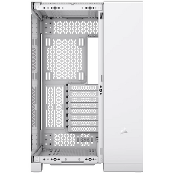  Корпус Corsair 6500X (CC-9011258-WW) без БП, White, Midi-Tower, TG, no fan, 4xUSB-A 3.2, 1xUSB Type-C, E-ATX, ATX, mITX 