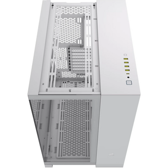  Корпус Corsair 6500X (CC-9011258-WW) без БП, White, Midi-Tower, TG, no fan, 4xUSB-A 3.2, 1xUSB Type-C, E-ATX, ATX, mITX 