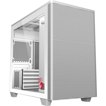  Корпус Bloody BD-CC117F белый без БП mATX 5x120mm 1xUSB2.0 1xUSB3.0 audio bott PSU 