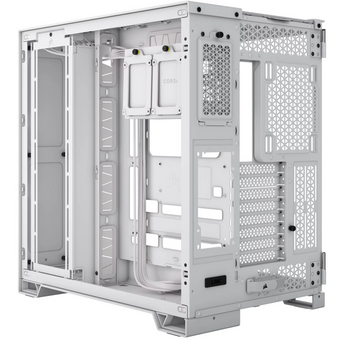  Корпус Corsair 6500X (CC-9011258-WW) без БП, White, Midi-Tower, TG, no fan, 4xUSB-A 3.2, 1xUSB Type-C, E-ATX, ATX, mITX 